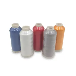 Material De Alta Qualidade Custom Colors Thread Linha De Costura De Bordado De Algodão Magnético Qualidade De Exportação