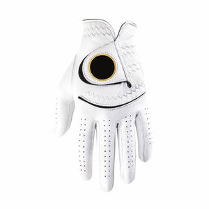 Guantes de golf de cuero a precio de fábrica Cabretta Gran calidad Logotipo personalizado Adecuado Cabretta Guantes de golf de cuero - Product Image 5