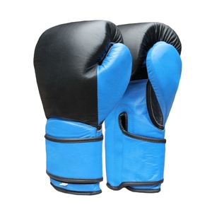 Gants de combat de haute qualité en PU personnalisés en usine avec logo personnalisé pour la boxe - Product Image 1
