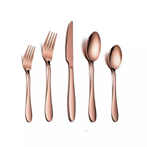 Cubiertos de estilo único, juego de cubiertos decorativos de Metal de latón para Hotel, restaurante, vajilla de boda, decoración, juegos de cubiertos de Metal - Product Image 2