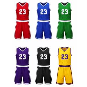 Tenues de sport de basketball pour hommes personnalisées de haute qualité, ensembles de vêtements de sport de conception haut de gamme, respirants, 100% polyester - Product Image 4