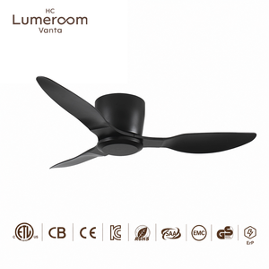USA in Stock 40 Inch Flush Mount <b>Ceiling</b> <b>Fan</b> No Light Low Profile <b>Ceiling</b> <b>Fan</b> <b>with</b> <b>Remote</b> Quiet DC Motor for Bedroom Kitchen - Product Image 4