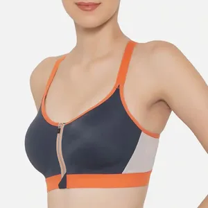 Ropa de Fitness para mujer, prendas de Yoga sin costuras para gimnasio al aire libre, Conjunto de sujetador y mallas deportivas en blanco con logotipo personalizado - Product Image 1