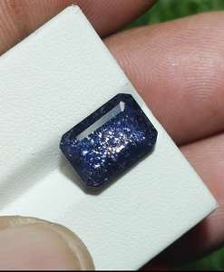 Pierre de soleil naturelle en forme d'octogone à facettes pour la fabrication de bijoux Pierre de chakra en cristal de guérison - Product Image 3