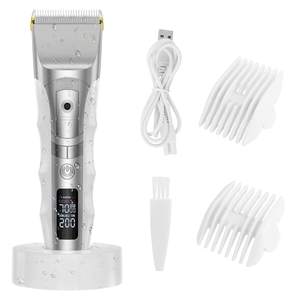 Tondeuse à cheveux électrique USB portable, rasoir filaire, kit de coupe de cheveux pour adultes et enfants, IPX7, kit de toilettage de la barbe - Product Image 2