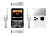 Newst modelo mini dual sim Flip teléfono móvil i19 pro Magic Voice slider teléfono móvil