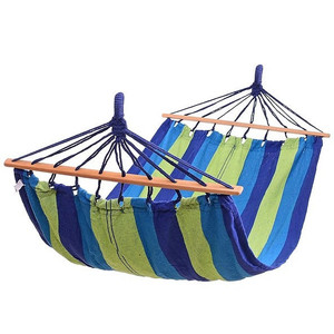 Garden <b>hammock</b> on a frame 80x200 cm blue - Product Image 5