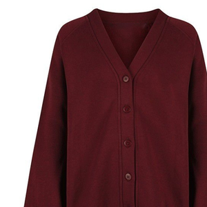 Unisex Vintage Design University <b>Cardigan</b> <b>Sweater</b> V-Neck Casual Regular Sleeves Custom Knitted Winter School Uniform for <b>Men</b> - Product Image 3