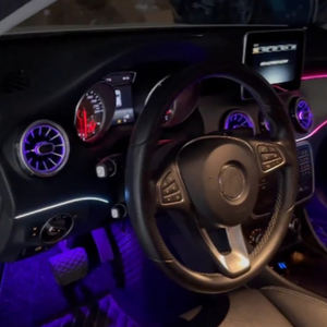 Ajuste perfecto W246 luz ambiental para 2012-2019 Benz Clase B GLA X156 lámpara de ambiente de coche Control de colores a través de la pantalla Original - Product Image 4