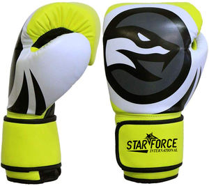 Venta al por mayor de guantes de boxeo con logotipo personalizado MMA para soporte de muñeca con velcro, velcro, material de cuero impermeable para entrenamiento Sanda - Product Image 4