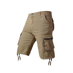Pantalones Cortos Cargo Casuales con Múltiples Bolsillos, Personalizables, de Alta Calidad para Hombre, Ropa Urbana, Pantalones Cortos Deportivos - Product Image 1