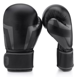 Guantes de Boxeo de Cuero Personalizables de Alta Calidad de 12oz y 14oz con Cierre para Adultos - Entrenamiento de Kickboxing MMA con Absorción de Humedad - Product Image 2