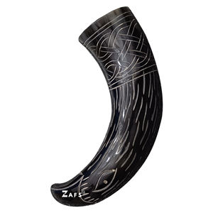 Corne de buffle artisanale de haute qualité Corne à boire médiévale Lot de gros disponible pour les fêtes et les occasions spéciales - Product Image 2