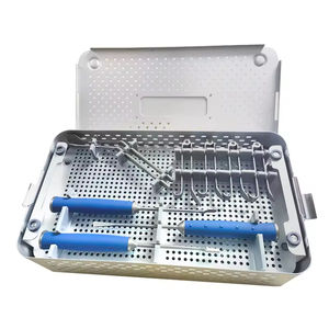 Juego de instrumentos ortopédicos de placa cervical anterior para cirugía de columna Kit quirúrgico de fuente de alimentación manual - Product Image 6