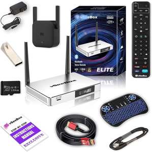 Nuevo y Auténtico Paquete VseeBox Elite con Caja de TV Android 8K Ultimate, Control Remoto por Voz, Colores Personalizados - Alta Calidad - Product Image 3