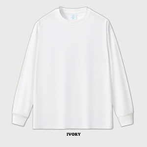 T-shirts à manches longues en coton biologique pour hommes T-shirts à manches longues respirants pour hommes OEM écologiques vente en gros - Product Image 6