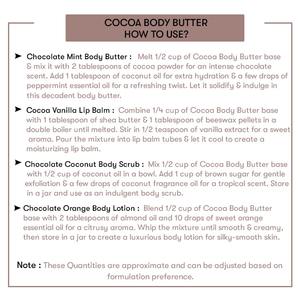 Cocoa <b>Butter</b> for Body Use - Product Image 4