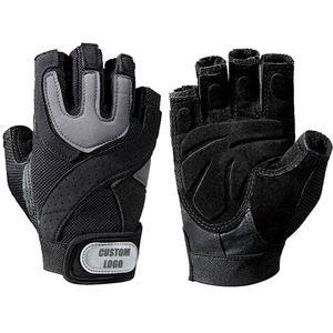 Guantes de medio dedo con logotipo personalizado para mujer, de la mejor calidad, para entrenamiento de gimnasio, levantamiento de pesas, Fitness - Product Image 4