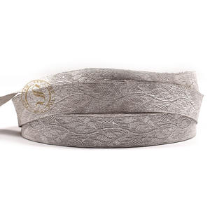 Embellecedor trenzado de hoja de roble hecho a mano para atuendo formal, encaje Mylar de color personalizado para uniformes ceremoniales - Product Image 2