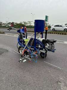 <span class=keywords><strong>Machine</strong></span> de marquage routier à pulvérisation à froid hydraulique à déconnexion automatique LP-700 avec distributeur de billes de verre - Product Image 2