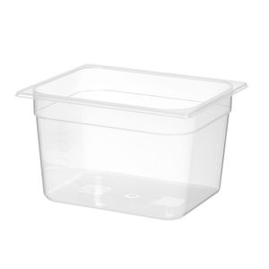 Contenitore per Alimenti in Plastica Trasparente Profi Line GN 1/2 125L 325x265x(H)200mm - Product Image 1