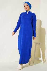 New Season <b>Women</b> Winter Islamic Clothing Abaya <b>Dress</b> Kaftan <b>Tunic</b> Dubai Muslim Islamic Fashion Turkish Made Islamic <b>Dresses</b> - Product Image 5