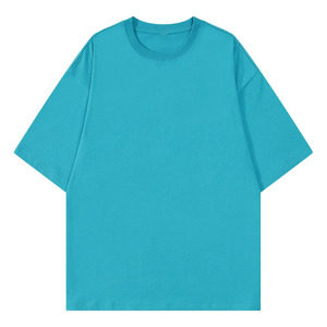 Camiseta Casual de Cuello Redondo para Hombre, 100% Algodón, Tejido de Punto, Estampado en Serigrafía, Corte Regular, Sólida, Transpirable, de Secado Rápido y Ecológica - Product Image 2