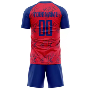 ชุดเครื่องแบบฟุตบอล Unisex สำหรับผู้ใหญ่ชุดเสื้อแขนสั้นแบบยืดแห้งเร็วทำจากโพลีเอสเตอร์100% - Product Image 6