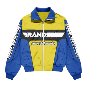 Conjunto Deportivo Personalizado con Logotipo Bordado, Chaqueta con Cierre y Pantalones Deportivos de Nailon, Chaqueta Cortavientos, Trajes Deportivos para Hombre - Product Image 5