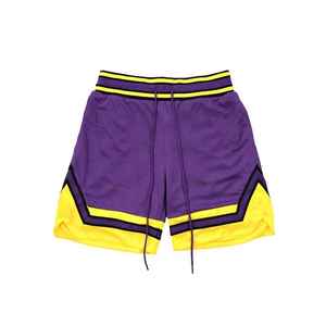 Short en maille respirante pour homme de qualité supérieure personnalisé avec impression de logo texture lisse et look moderne prêt pour le fitness - Product Image 5