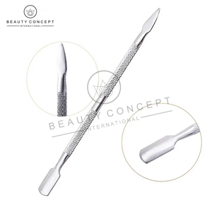 Popular <b>Nail</b> Cuticle Pusher Silver Finish <b>Nail</b> <b>Tools</b> Print Stainless Steel Beauty Salon Use Pusher Beauty Concept Sustainable - Product Image 4