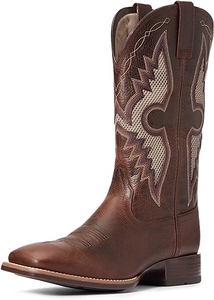 Venta caliente Vintage de cuero genuino de los hombres botas de vaquero occidentales de moda al por mayor botas de vaquero para los hombres - Product Image 4