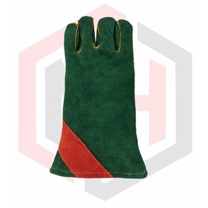 Guantes de soldadura de doble aislamiento resistentes al calor extremo Cuero forrado Sin silicona Sin polvo Longitud personalizable para guantes - Product Image 5