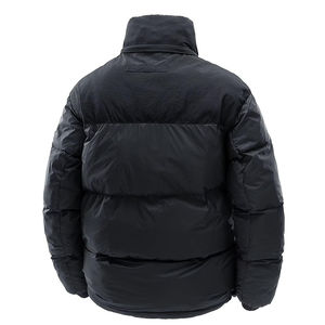Veste à bulles pour homme à capuche respirante à séchage rapide, streetwear d'hiver, col montant, fermeture éclair, veste en toile, couleurs personnalisées, OEM - Product Image 2