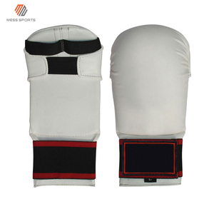 MESS SPORTS New White Beautiful Color Best Training <b>Karate</b> <b>Gloves</b> Rubber Material Unisex Best Quality - Product Image 5