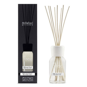 Diffusore di aromi di fiori di carta bianca naturale da 250 ml un diffusore di olio essenziale dal design elegante - Product Image 1