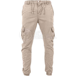 Pantalones de calle para hombre con cierre de cremallera y aspecto urbano para la moda diaria, pantalones de calle relajados para hombre - Product Image 1