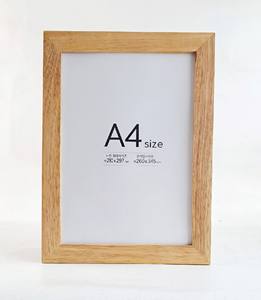Marco DE FOTOS A4 personalizable, nuevo diseño ecológico de madera natural de Vietnam, precio de fábrica - Product Image 4