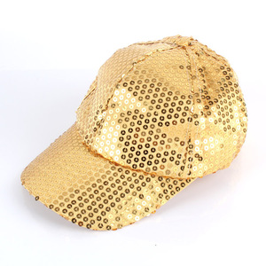 Gorra de Béisbol Deportiva Unisex de 5 Paneles con Lentejuelas Brillantes para Mardi Gras, Color Morado, Dorado y Verde, con Cierre a Presión, para Disfraces de Fiesta - Product Image 2