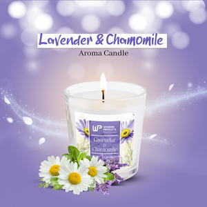 เทียนหอมออร์แกนิกสำหรับบรรเทาความเครียดและความวิตกกังวลเชิงเทียนสำหรับเทียนหอมระเหยที่วางเทียนหอมสำหรับการนอนหลับที่ดีขึ้น - Product Image 5