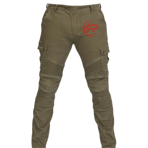 กางเกงยีนส์ของผู้ชายดีไซน์ใหม่ผ้าแคนวาสแบบพรีเมี่ยมเอวต่ำทรงตรงด้านหน้าเรียบ - Product Image 3