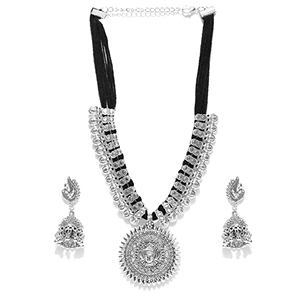 Collier Durga plaqué or, ensemble de bijoux de mariée avec perles et diamants pour mariages et fêtes, bijoux fins pour femmes, cadeau - Product Image 1