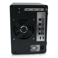 Nas penyimpanan Ssd pribadi 6 Bay Server komputer B365 enam Slot Hard Disk Nas casing penyimpanan Cloud untuk Server Nas