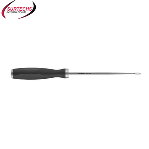 Surtechs Manual Rodilla Artroscopia Escobillas Recto Acero Inoxidable Instrumento Quirúrgico Base - Product Image 3