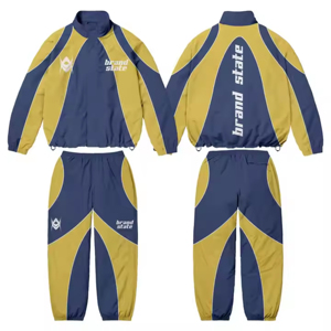 Chándales de Nailon para Hombre de Alta Calidad, Cortavientos, con Logotipo Personalizado, Impresión Ligera, Secado Rápido, Ropa Deportiva Unisex - Product Image 3