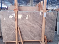 Dalles de marbre gris 2025 de 2 cm, finition polie et brute, pierres naturelles pour murs de fond, comptoirs de salle à manger, extérieur, luxe moderne, tables basses