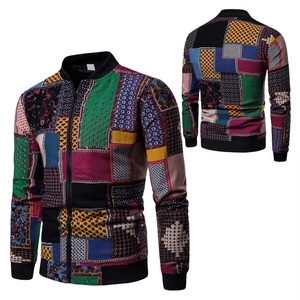 Veste bomber d'hiver pour homme avec logo brodé personnalisé, veste de baseball, veste universitaire à sublimation, manches en cuir, design imprimé - Product Image 1
