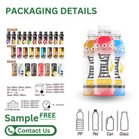 Gratis Monster-500Ml Koolzuurhoudende Sportenergie Exotische Waterfles Drank Vietnam-Drankenfabrikant-Private Label Oem/Odm