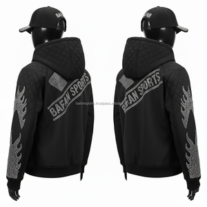 Women Softshell <b>Jacket</b> 300 GSM Black Polyester Fabric Quilted Shoulder Panels <b>Rhinestone</b> Custom Logo Women's Softshell <b>Jacket</b> - Product Image 5