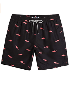 Maillot de bain en maille, sexy, séchage rapide, pour hommes, short de plage, avec doublure, élastique, 100% Polyester, importé - Product Image 4